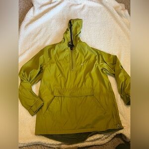 Nike Olive Green Anorak Windbreaker Jacket